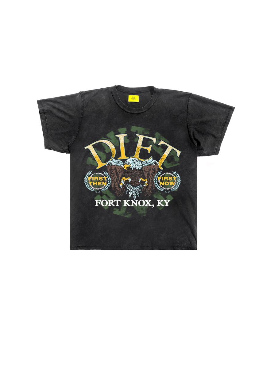 DSM "FT KNOX" VINTAGE BLACK TEE