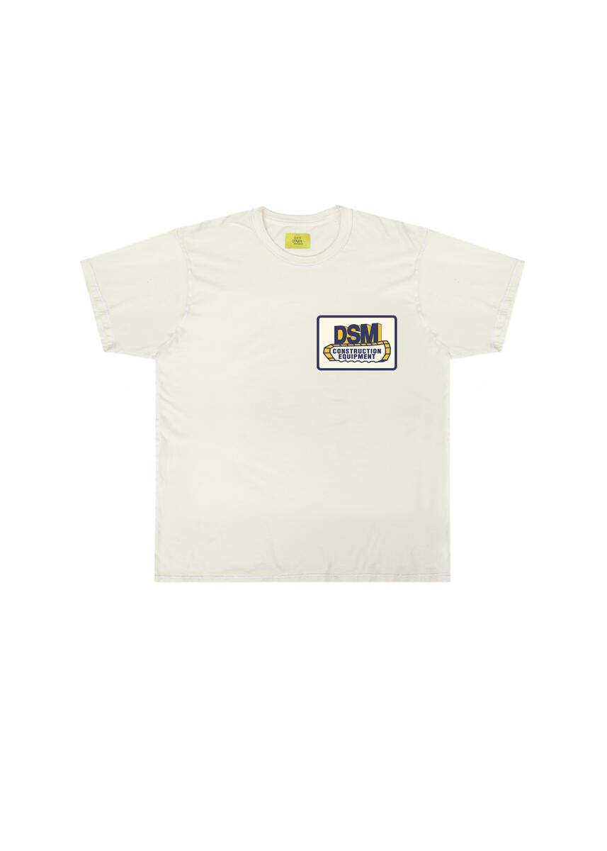 DSM "CONSTRUCTION" CREAM TEE