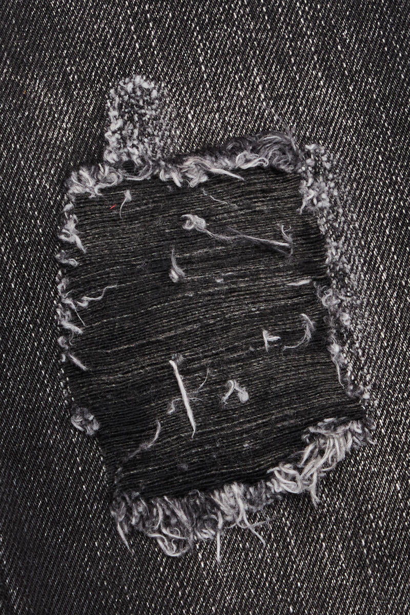 VALABASAS "INGENUITY" BLACK WASHED BAGGY DENIM JEAN