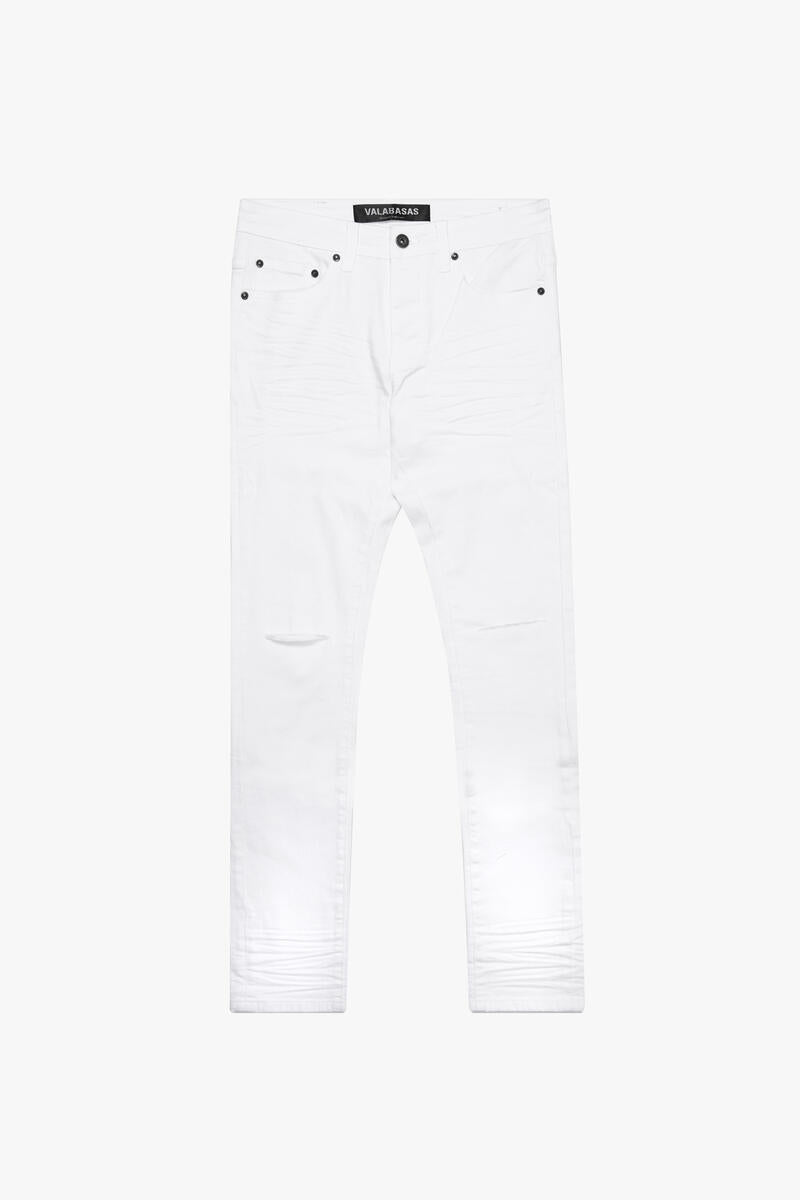 VALABASAS "MR. CLEAN 2.0" WHITE SKINNY JEAN