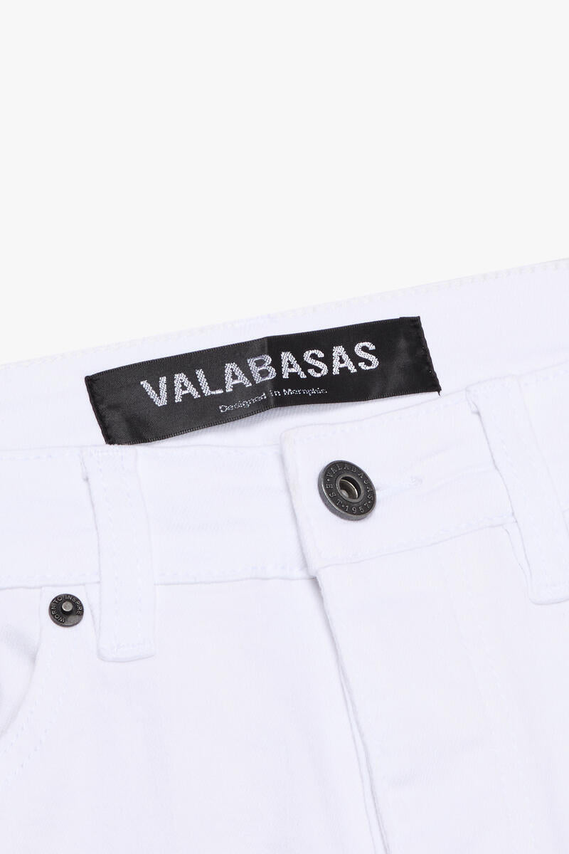 VALABASAS "MR. CLEAN 2.0" WHITE SKINNY JEAN