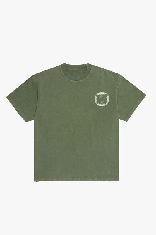 VALABASAS "POWER TO US" VINTAGE OLIVE NEW FIT TEE