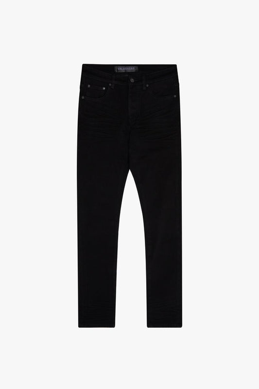 VALABASAS "MR. FLEX" BLACK 4 WAY STRETCH SKINNY JEAN