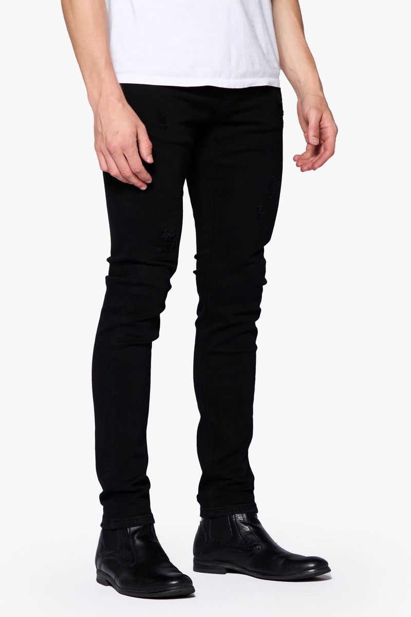 ANOM "HIPPIES" BLACK JEANS