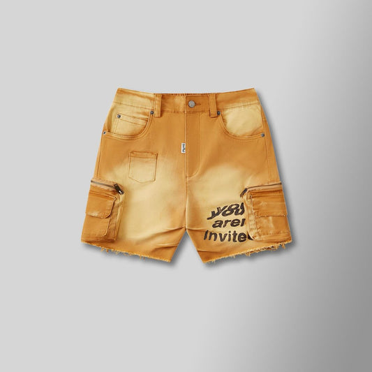 HydePark Weekender Cargo Shorts - Gold