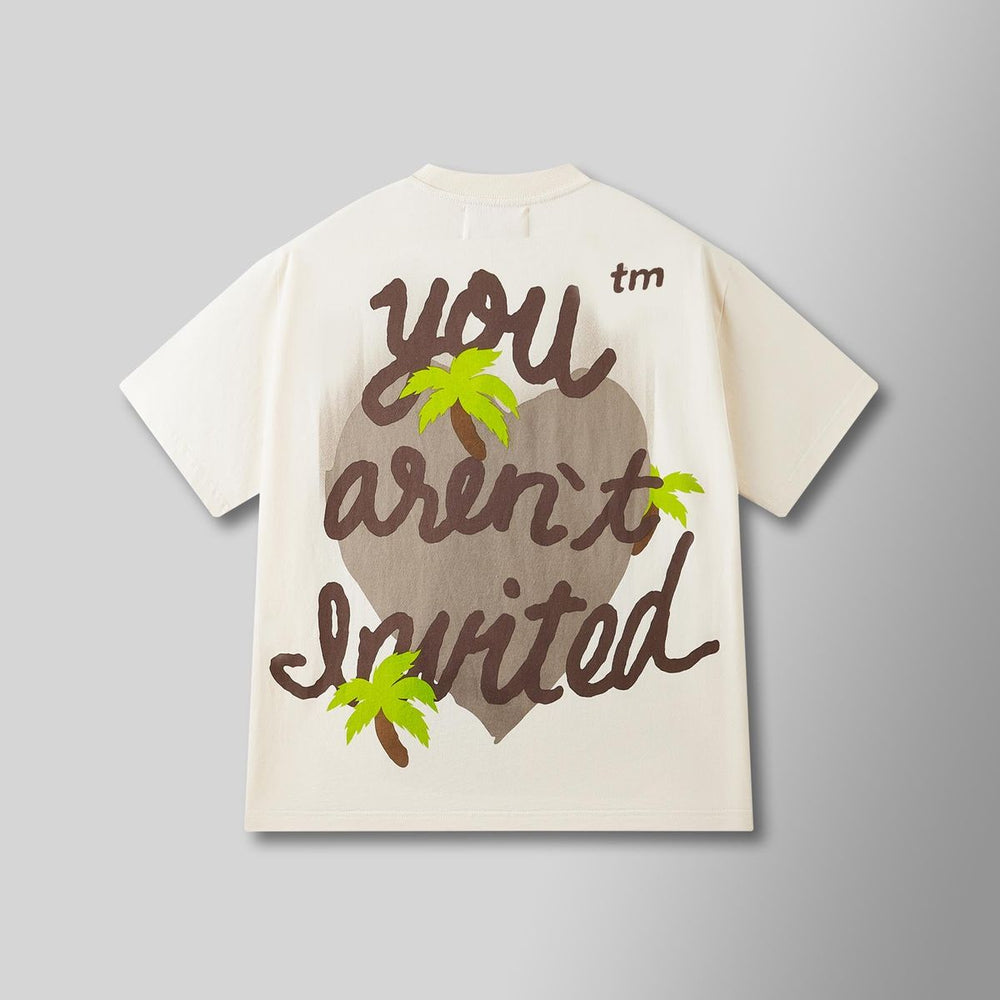 HydePark Stained Heart Tee - Cream