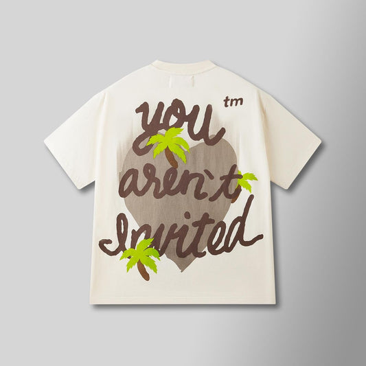 HydePark Stained Heart Tee - Cream