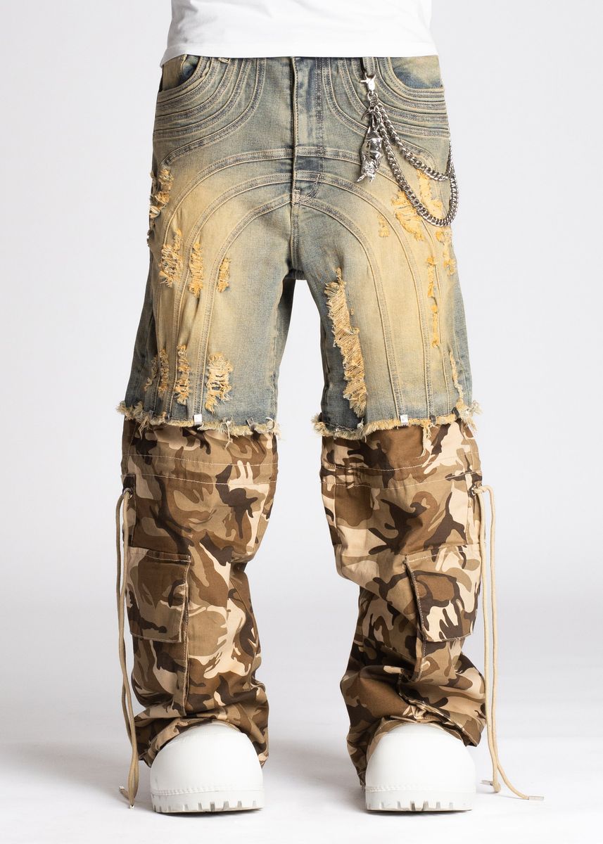 GUAPI DESERT CAMO CONVERTIBLE DENIM