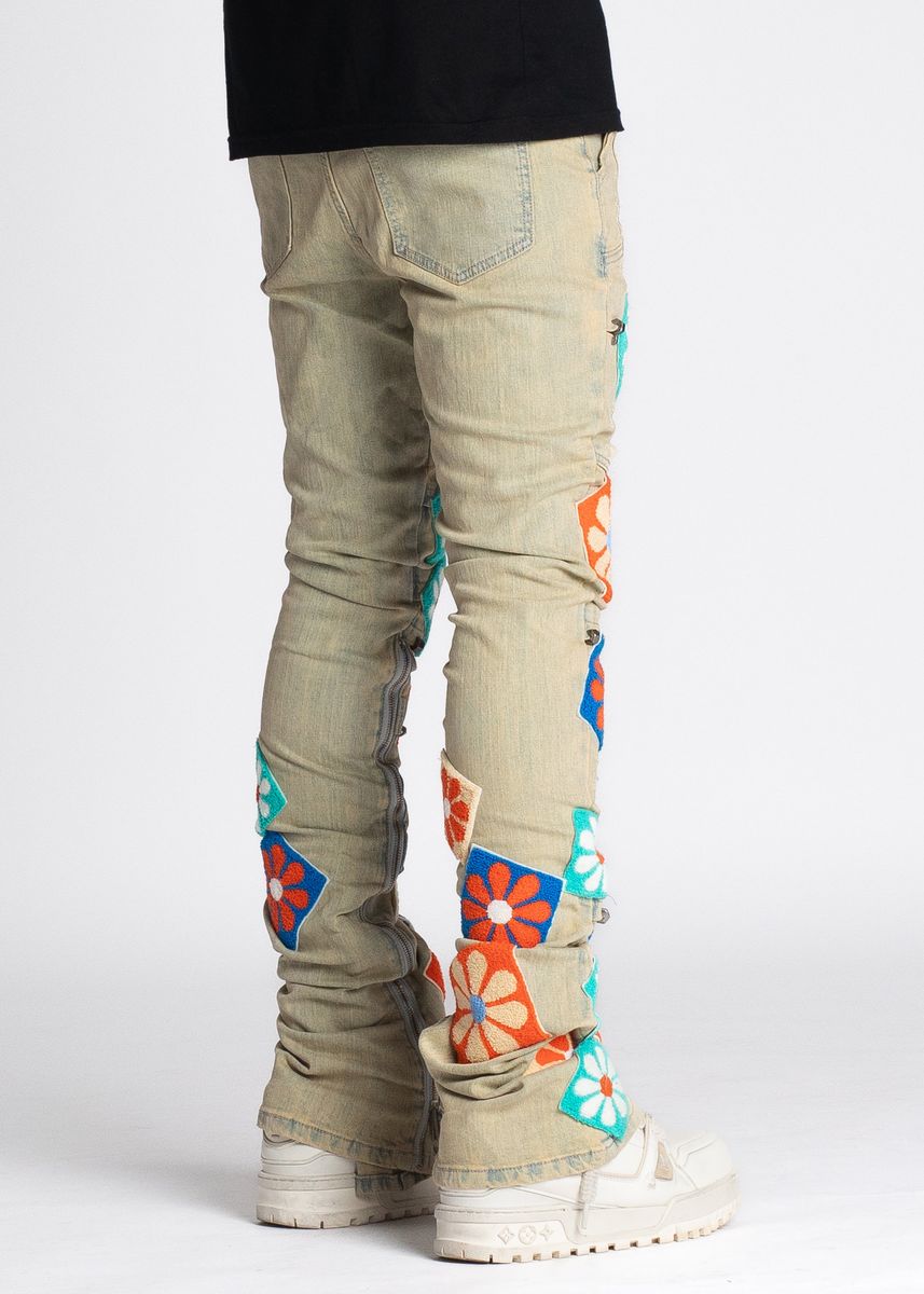 GUAPI VINTAGE FLOWERS DENIM