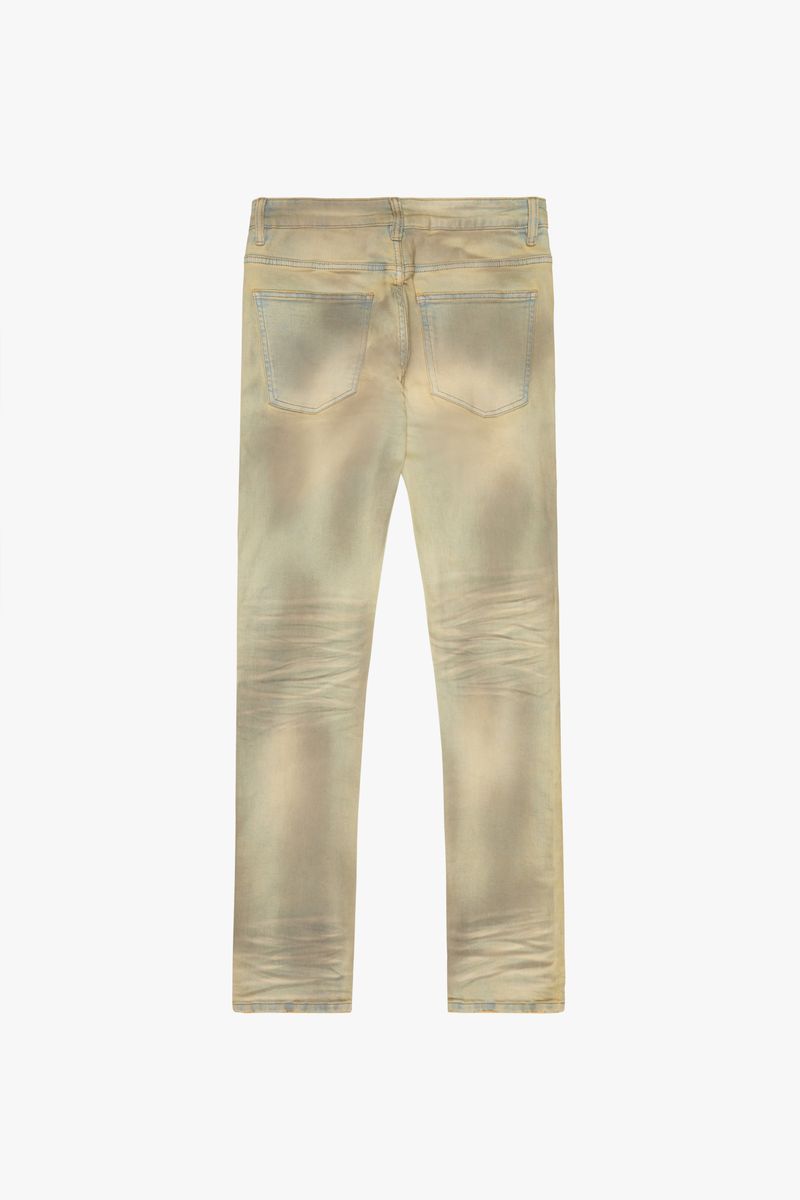 "EXPANSION" CREAM 4 WAY STRETCH SKINNY DENIM