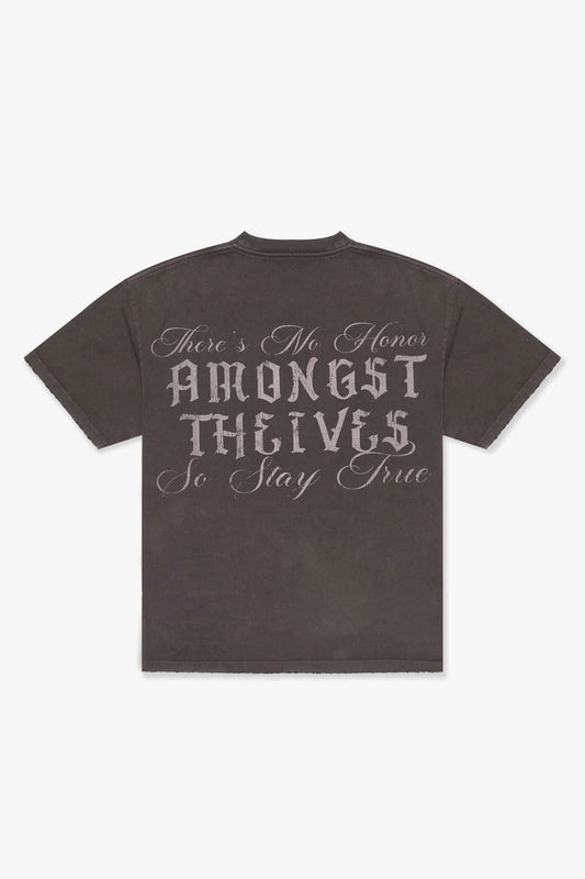 VALABASAS "STAY TRUE" GREY TEE