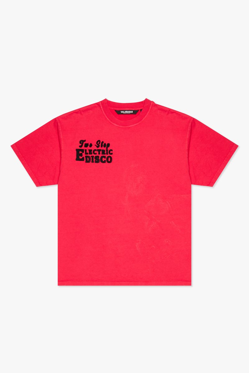 VALABASAS "TWO STEP" RED TEE