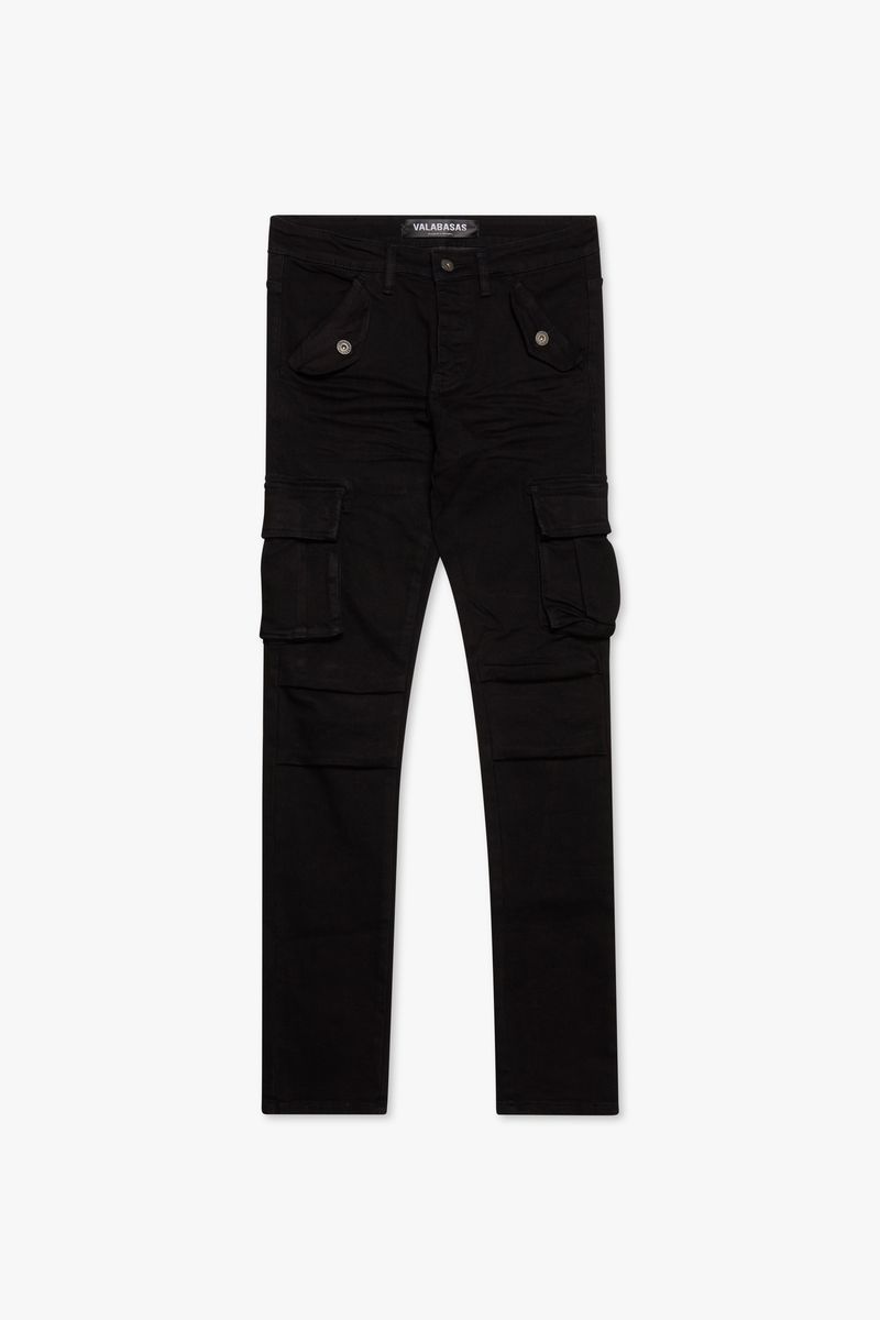 VALABASAS "SOAP" BLACK SKINNY DENIM