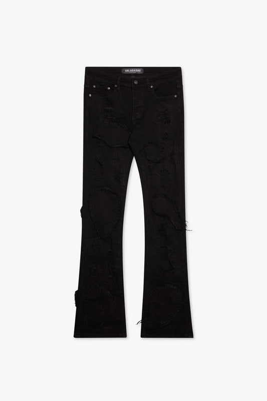 VALABASAS "MOR ' DU" STACKED DENIM