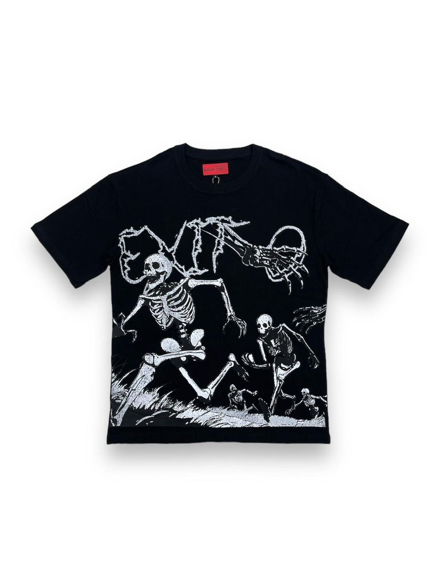 EXIT0 RUN AWAY BLACK TEE