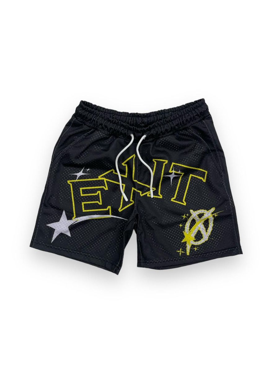 EXIT STARZ SHORTS (BLK/YLW)