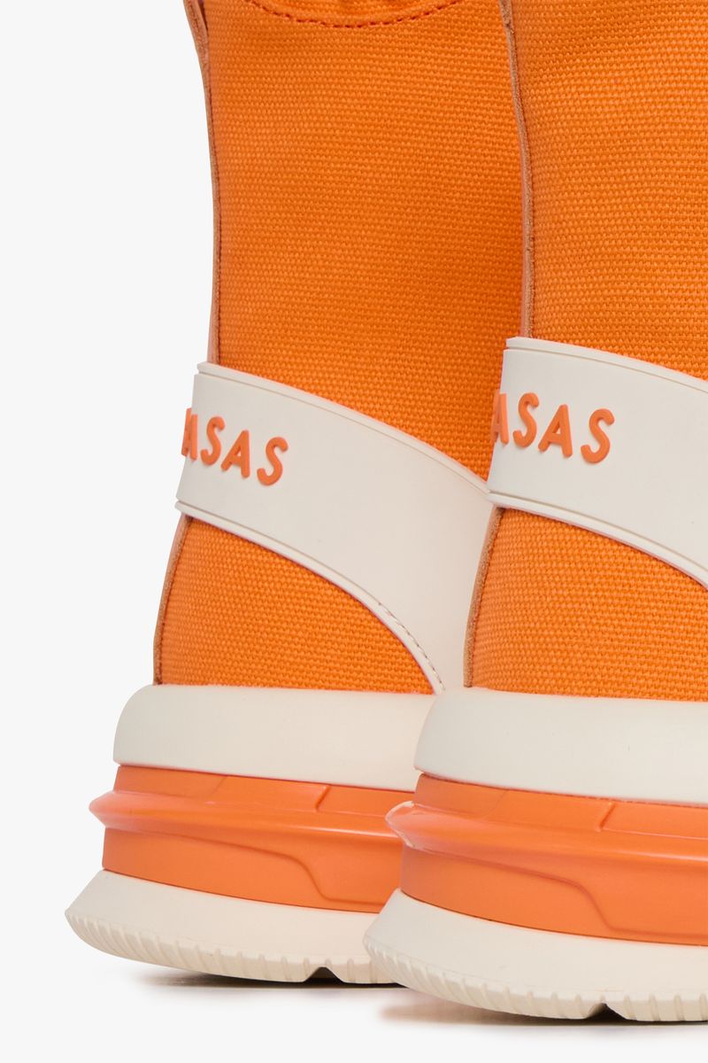 VALABASAS "PURPOSE" ORANGE HIGH TOPS