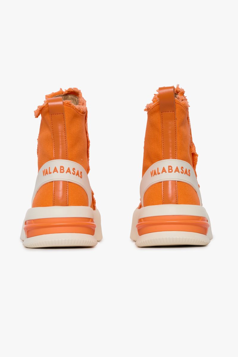 VALABASAS "PURPOSE" ORANGE HIGH TOPS