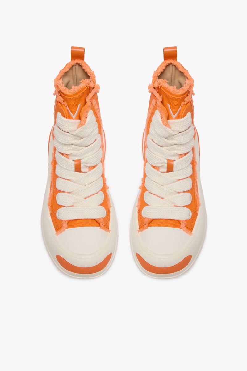 VALABASAS "PURPOSE" ORANGE HIGH TOPS