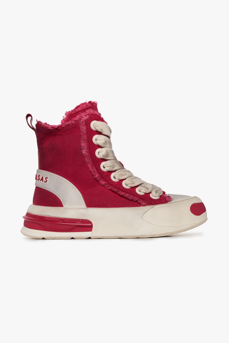 VALABASAS "PURPOSE" RED HIGH TOPS