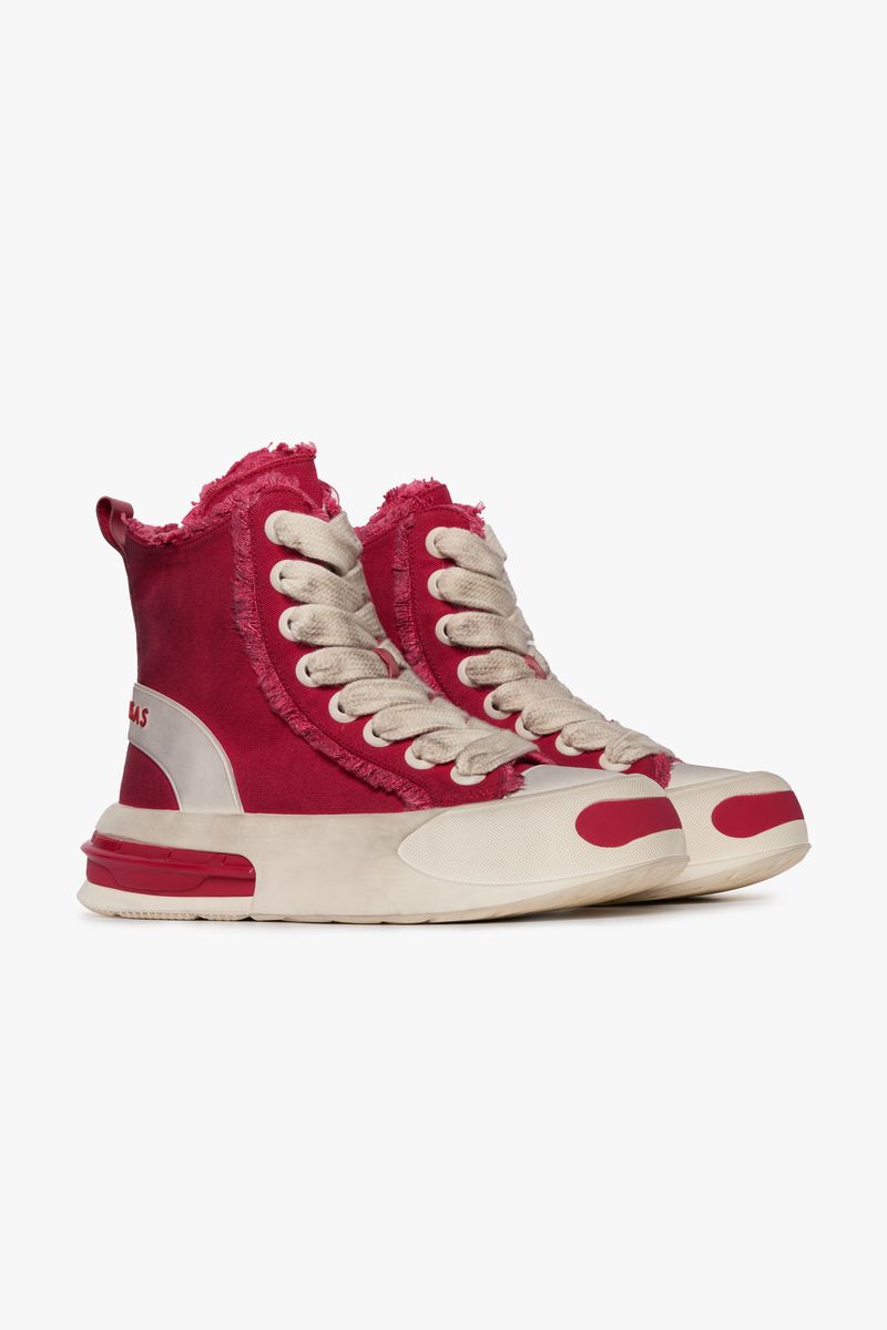 VALABASAS "PURPOSE" RED HIGH TOPS