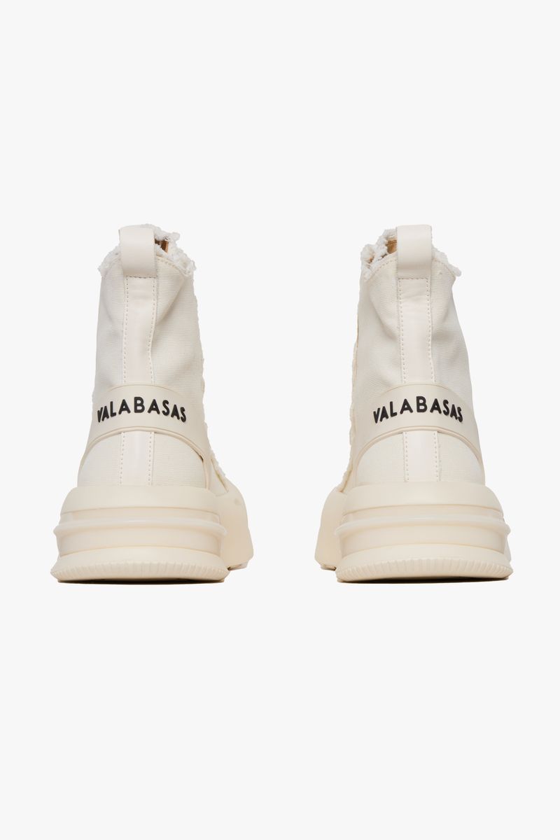 VALABASAS "PURPOSE" CREAM HIGH TOPS