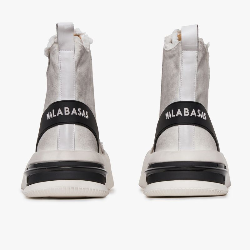 VALABASAS "PURPOSE" WHITE HIGH TOPS