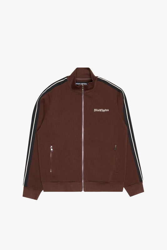 "TRACK" JACKET (BROWN)