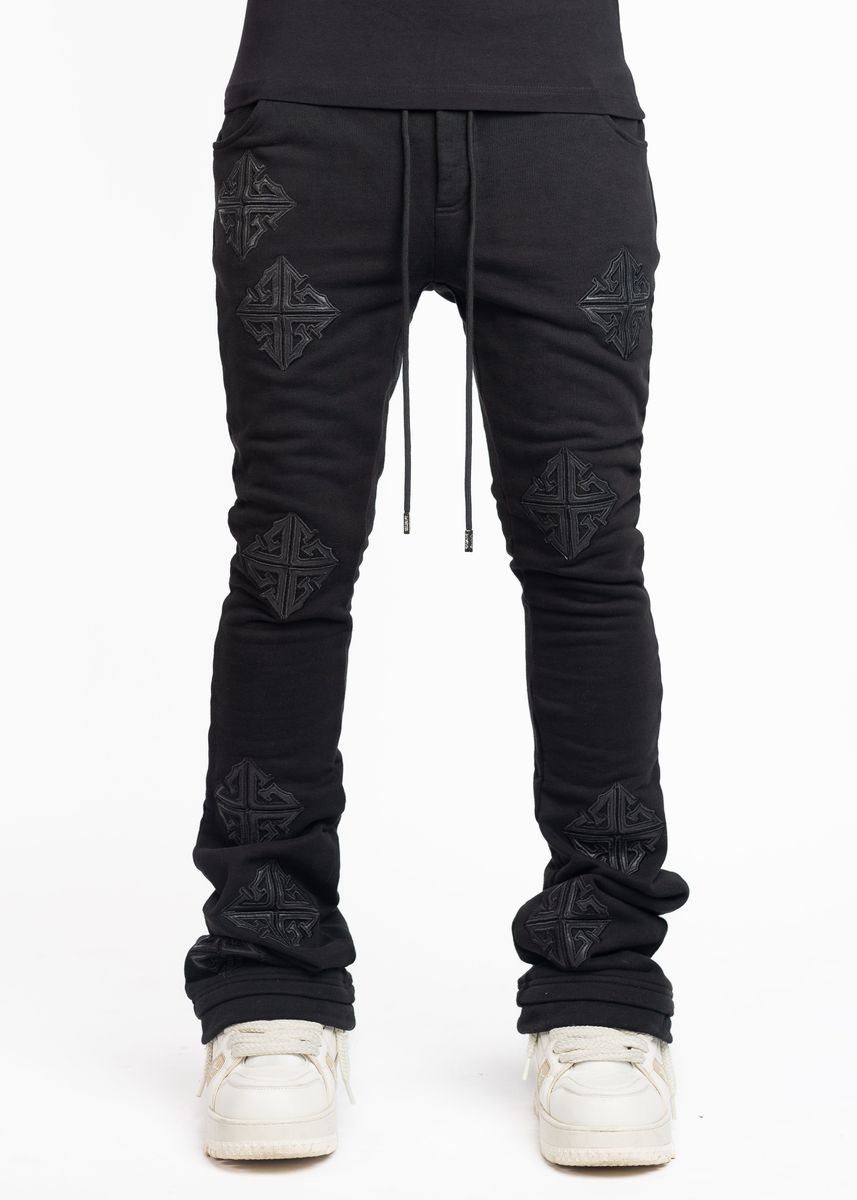 GUAPI OBSIDIAN BLACK ICON SWEATS