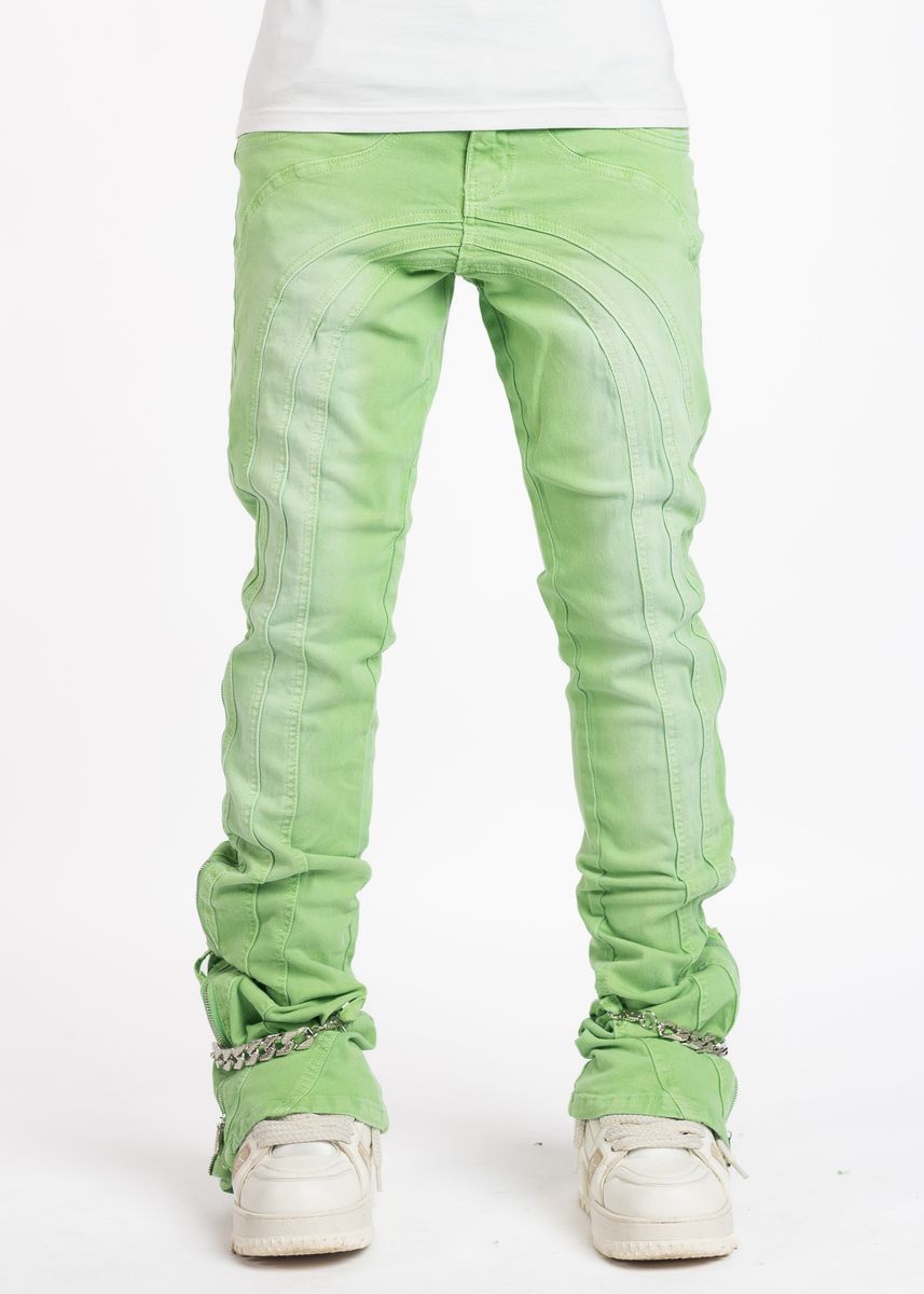 GUAPI CYPHER GREEN CHAIN DENIM