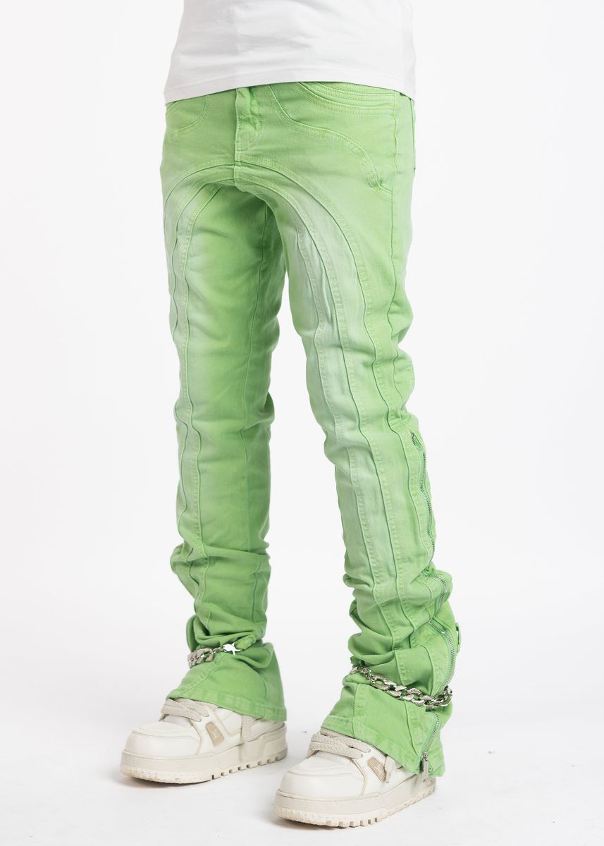 GUAPI CYPHER GREEN CHAIN DENIM