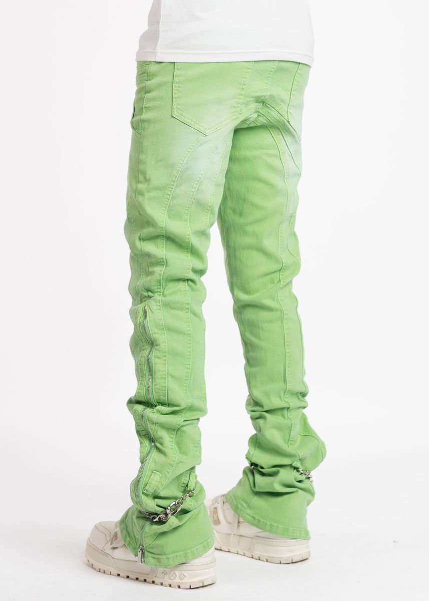 GUAPI CYPHER GREEN CHAIN DENIM