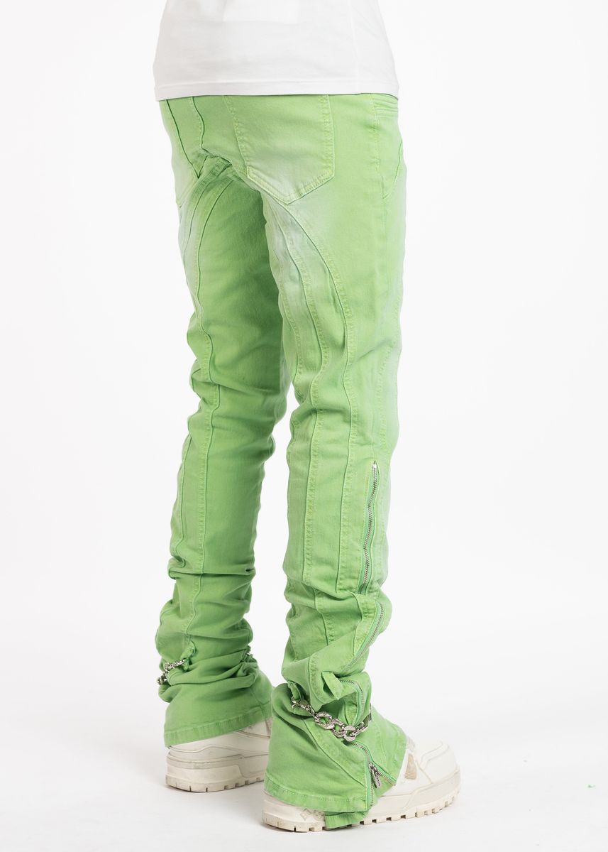 GUAPI CYPHER GREEN CHAIN DENIM