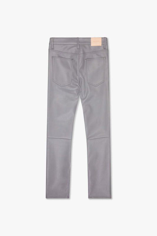 VALABASAS "JEDI" GREY SKINNY/STACKED FLARE JEAN