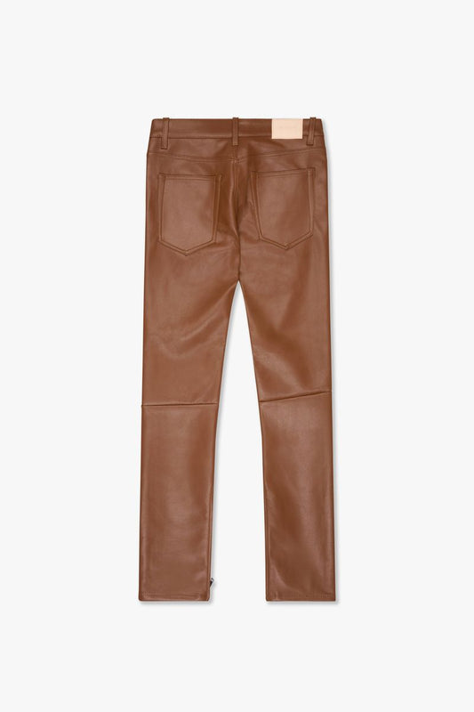 VALABASAS "JEDI" MOCHA SKINNY/STACKED FLARE JEAN