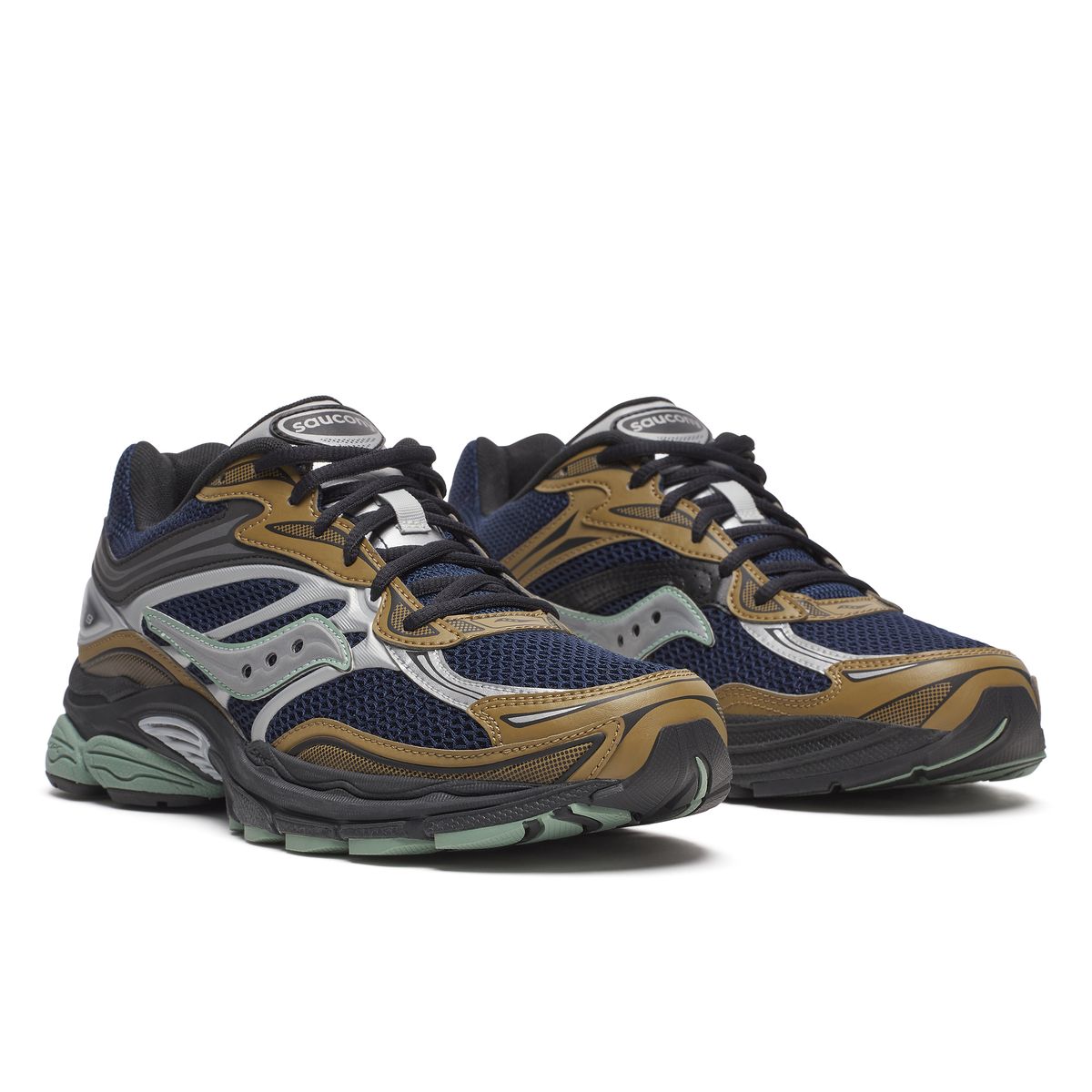 SAUCONY PROGRID OMNI 9 - BROWN/NAVY