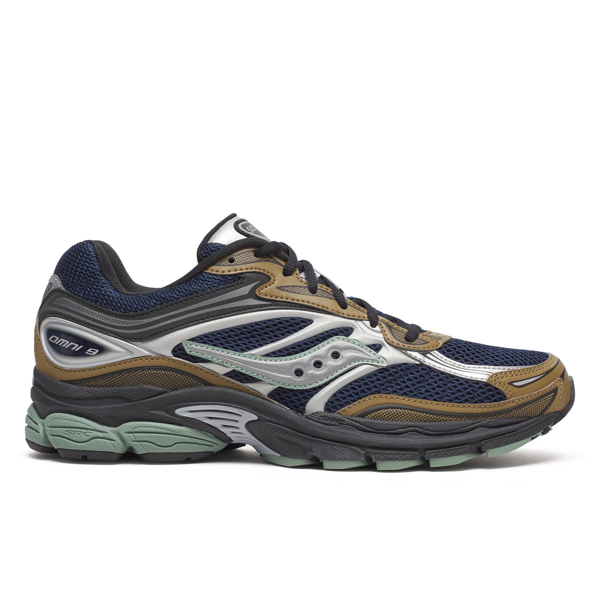 SAUCONY PROGRID OMNI 9 - BROWN/NAVY