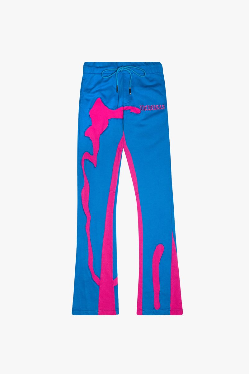 VALABASAS "SERPENTINE" BLUE/PINK PANTS