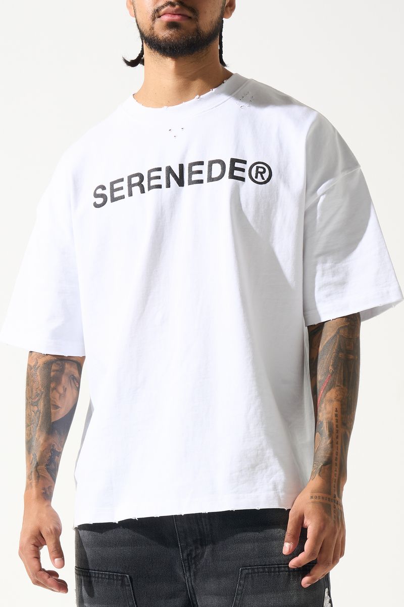 SERENEDE "CLASSIC" WHITE TEE