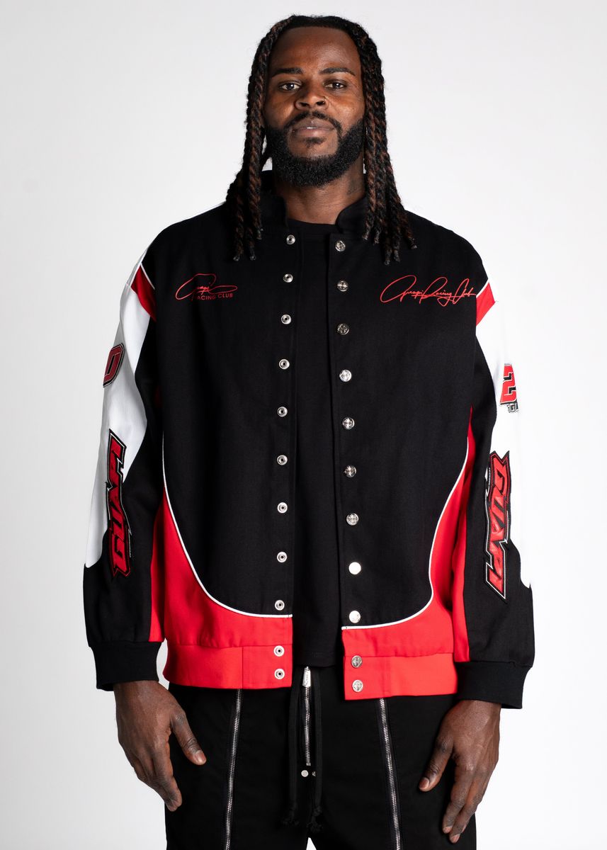 GUAPI BLOOD RED RACER JACKET