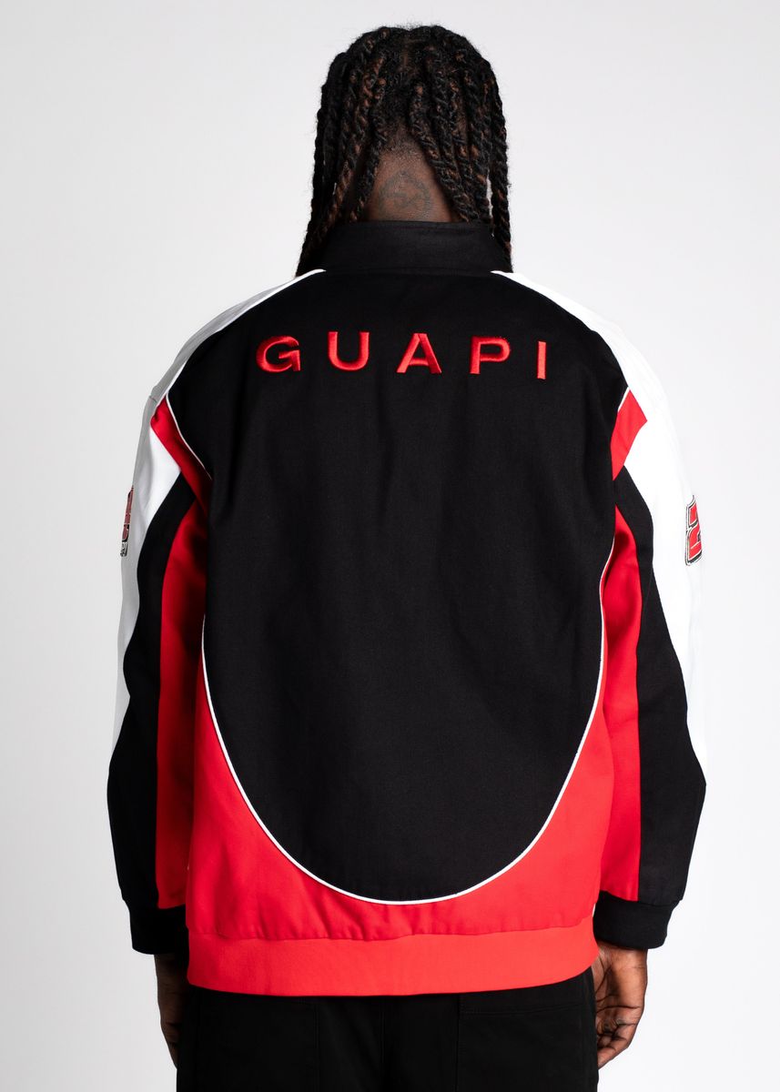 GUAPI BLOOD RED RACER JACKET