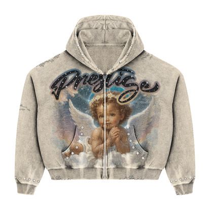 PRESTIGE CREAM ANGEL HOODIE