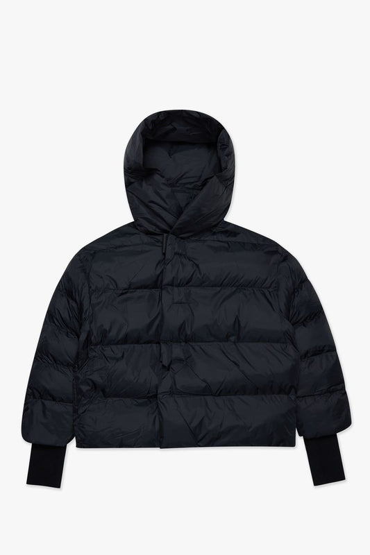 VALABASAS "SOLID" BLACK PUFFER JACKET