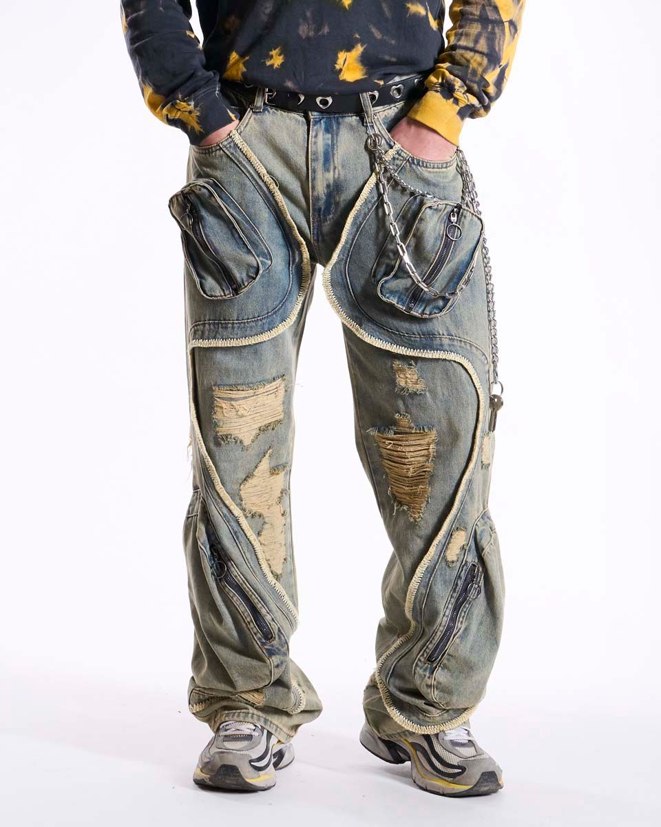WAIMEA BAGGY FIT CARGO (M8194D-DV)