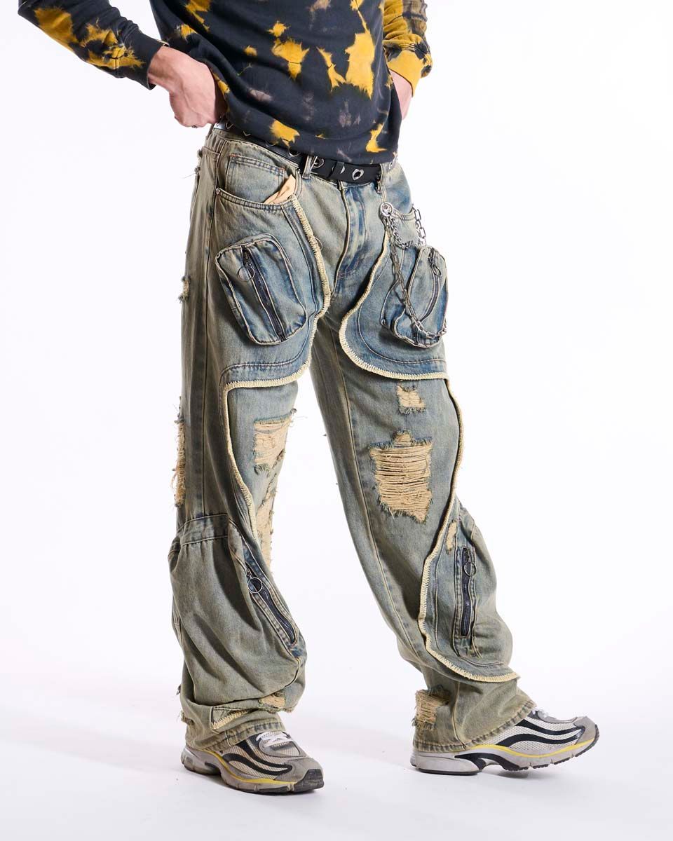 WAIMEA BAGGY FIT CARGO (M8194D-DV)