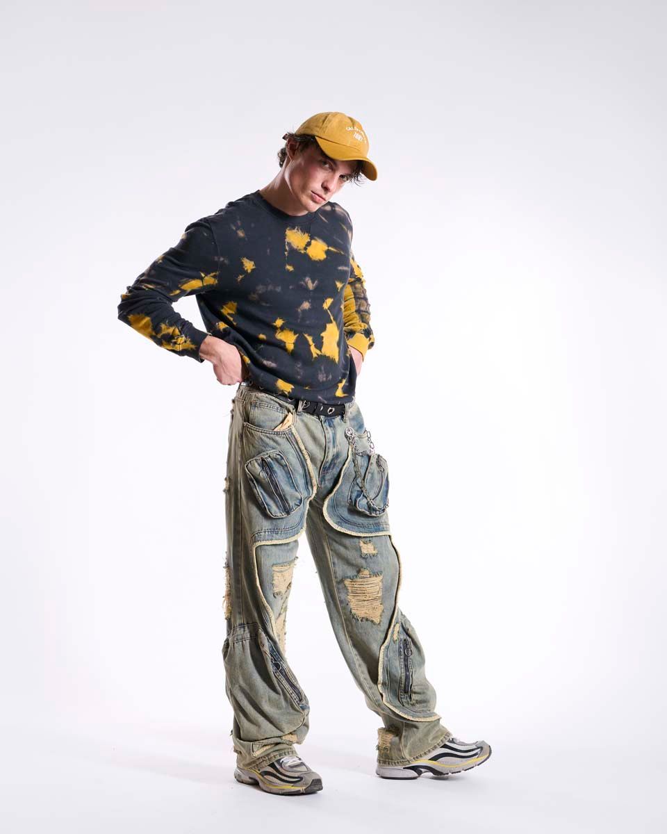 WAIMEA BAGGY FIT CARGO (M8194D-DV)