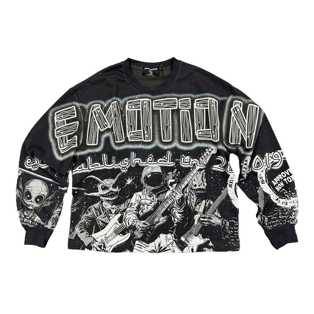ME 'ASTRO' LONG SLEEVE - BLACK