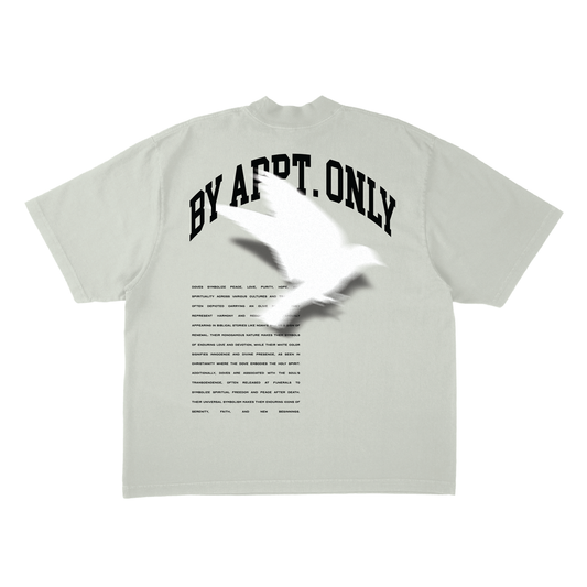 BAO SPIRITUAL FREEDOM TEE - CEMENT