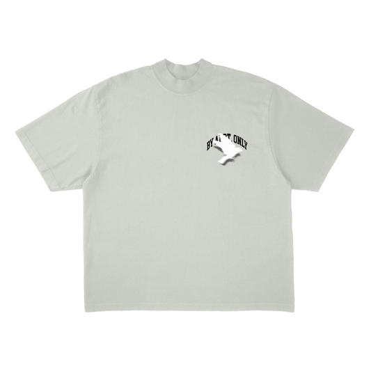 BAO SPIRITUAL FREEDOM TEE - CEMENT