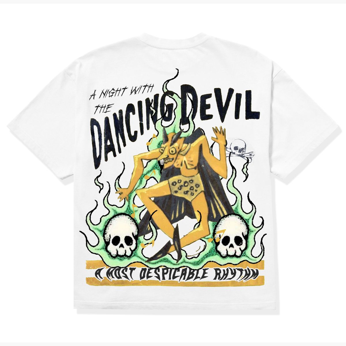 SH "DANCING" T-SHIRT (WHITE)